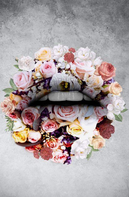 Tableau décoratif - Flourish Lips